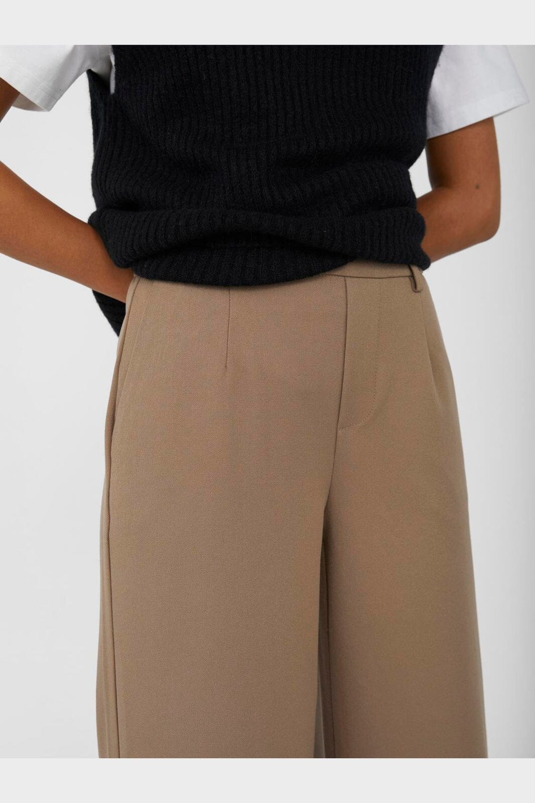 Object - Objlisa Wide Pant - 3862279 Fossil - Image 8