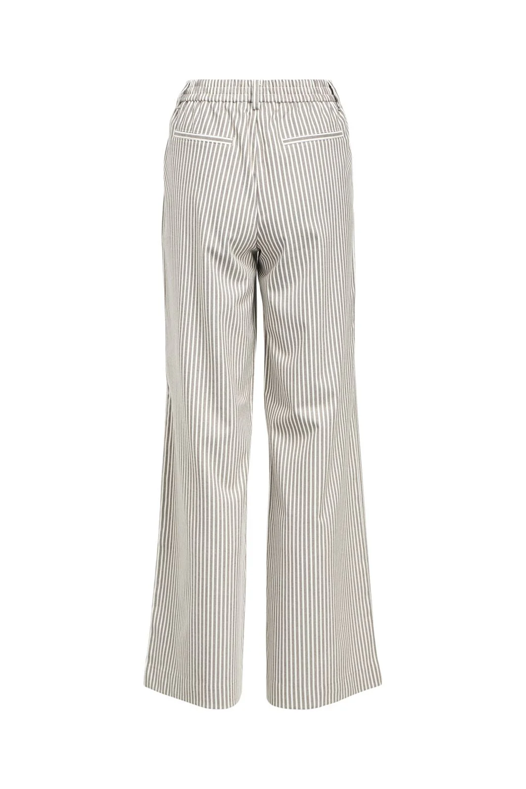 Object - Objlisa Wide Pant - 4729538 Cloud Dancer Morel - Image 5