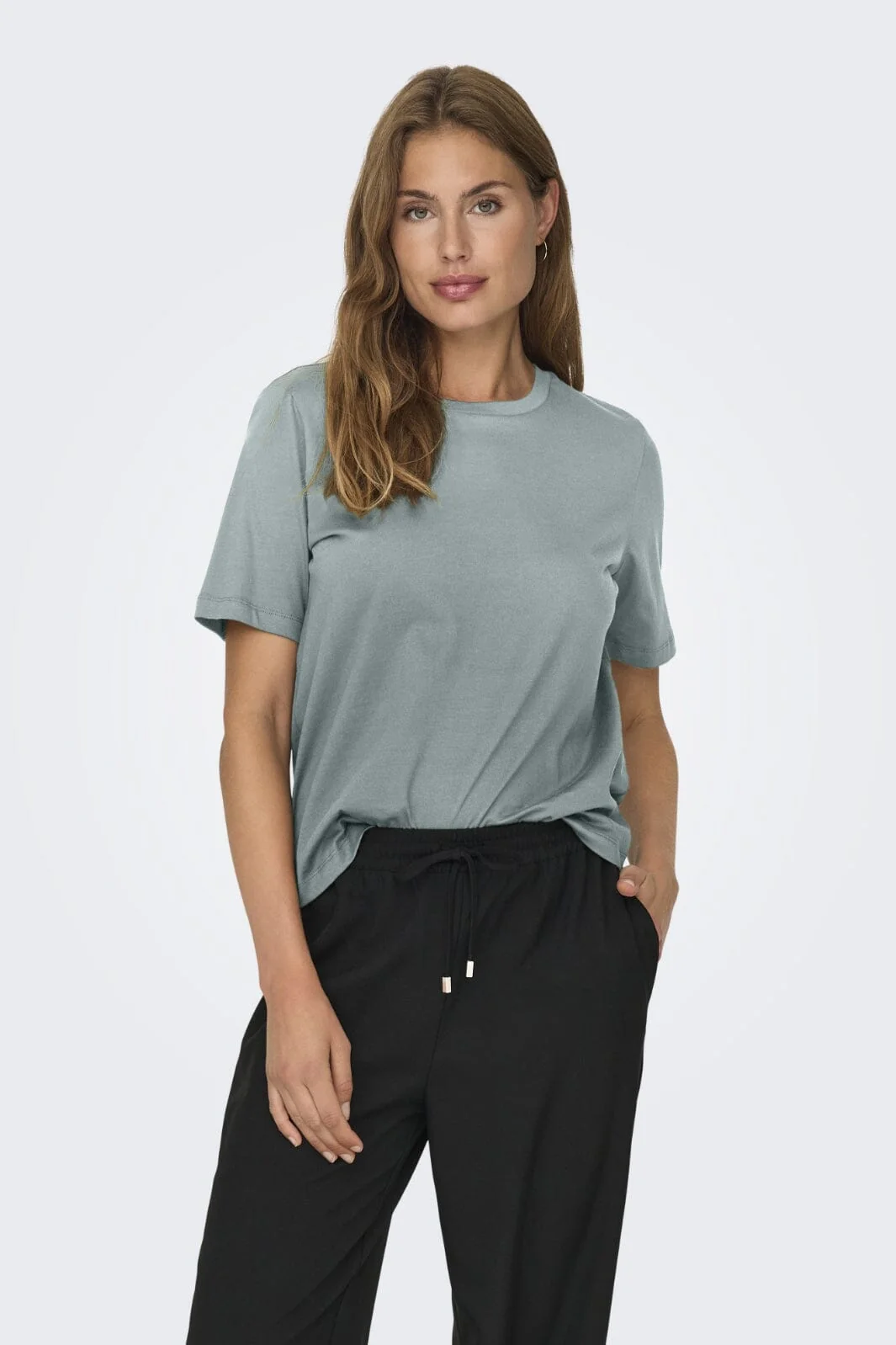 Only - Onl S/S Tee - 4003453 Balsam Green - Image 2