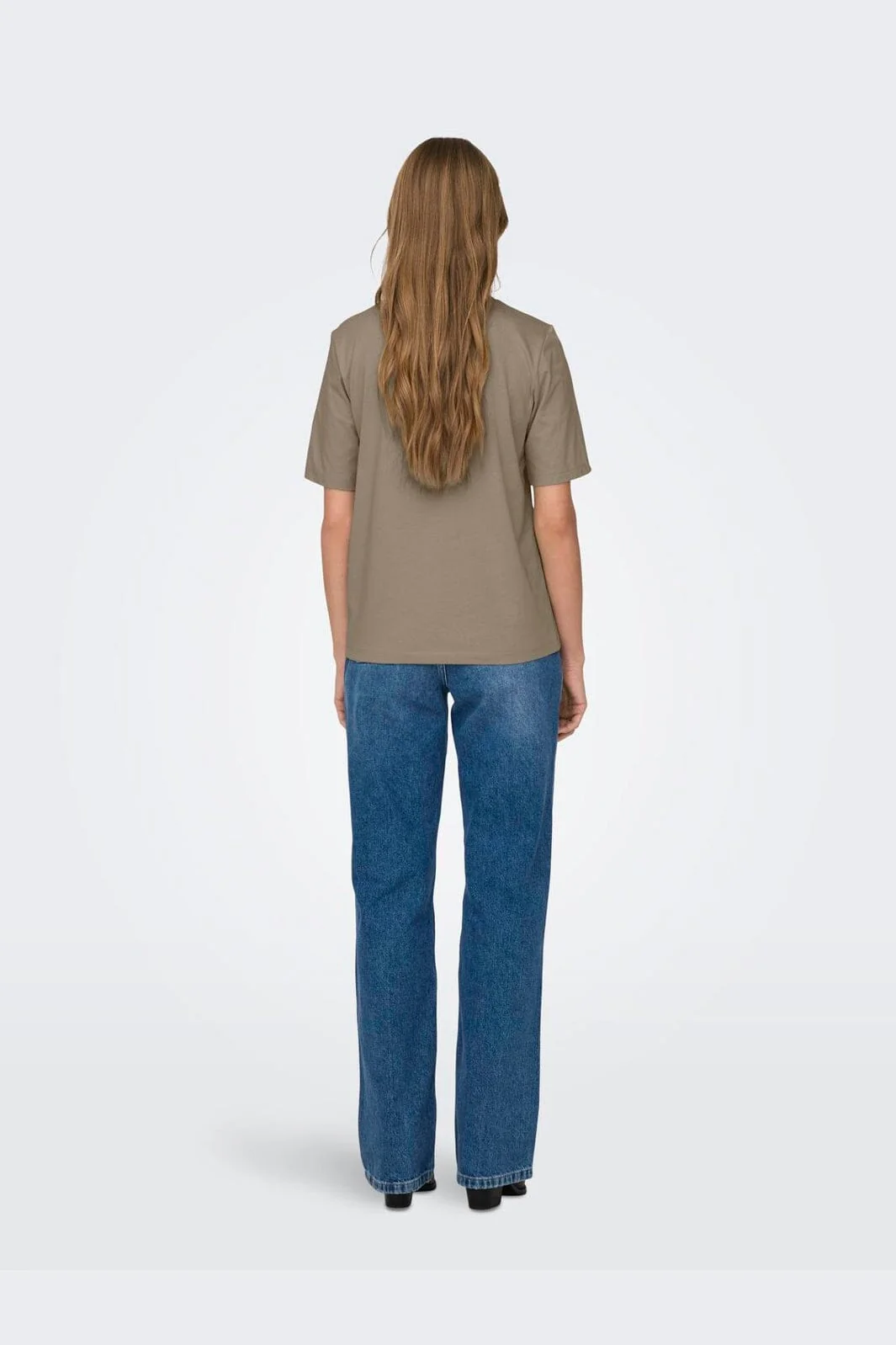 Only - Onl S/S Tee - 4959076 Walnut - Image 3