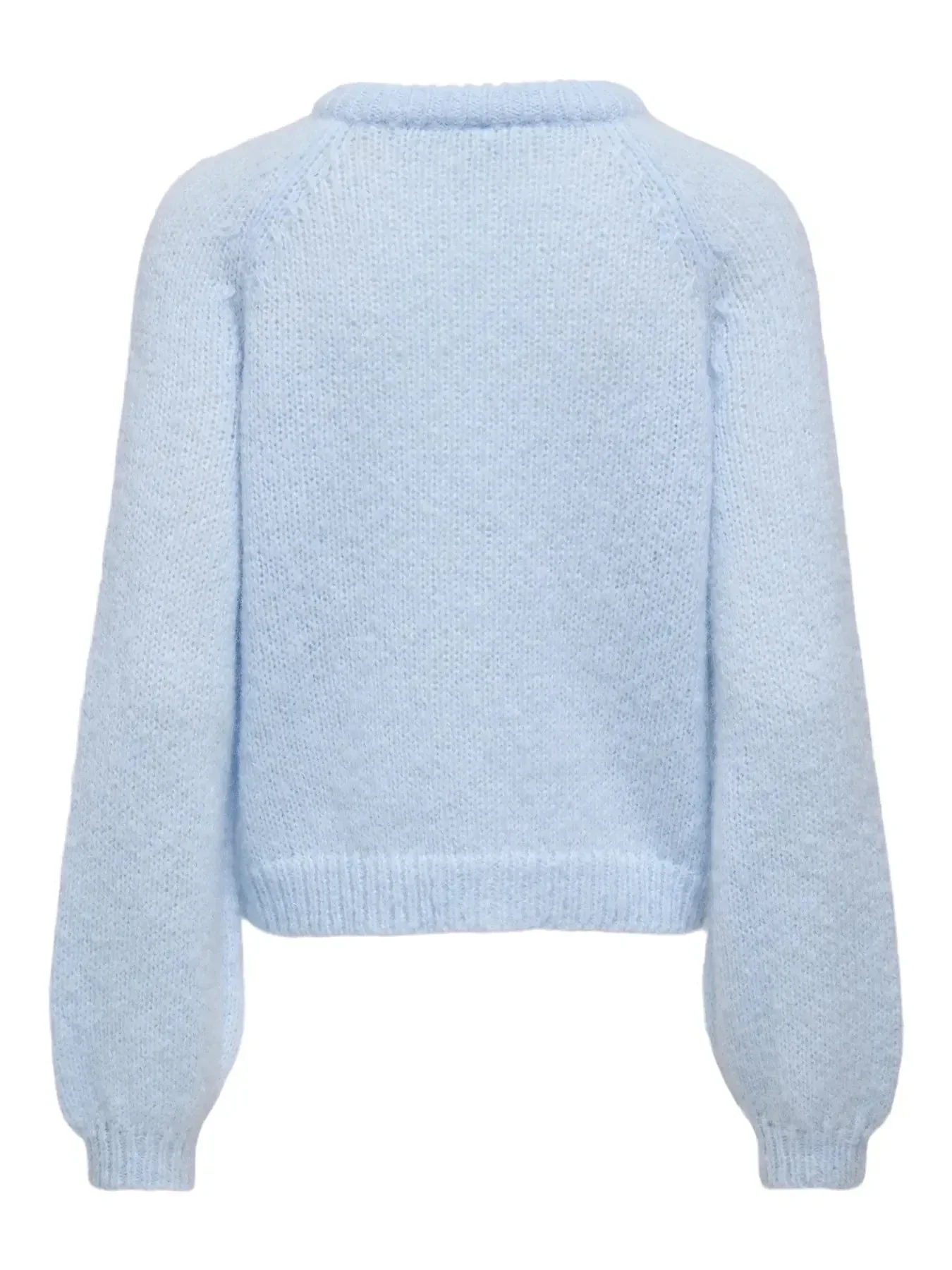 Only - Onlalyssa Ls Raglan Cardigan Nca Knt - 5068993 Cashmere Blue Fmop Button - Image 2