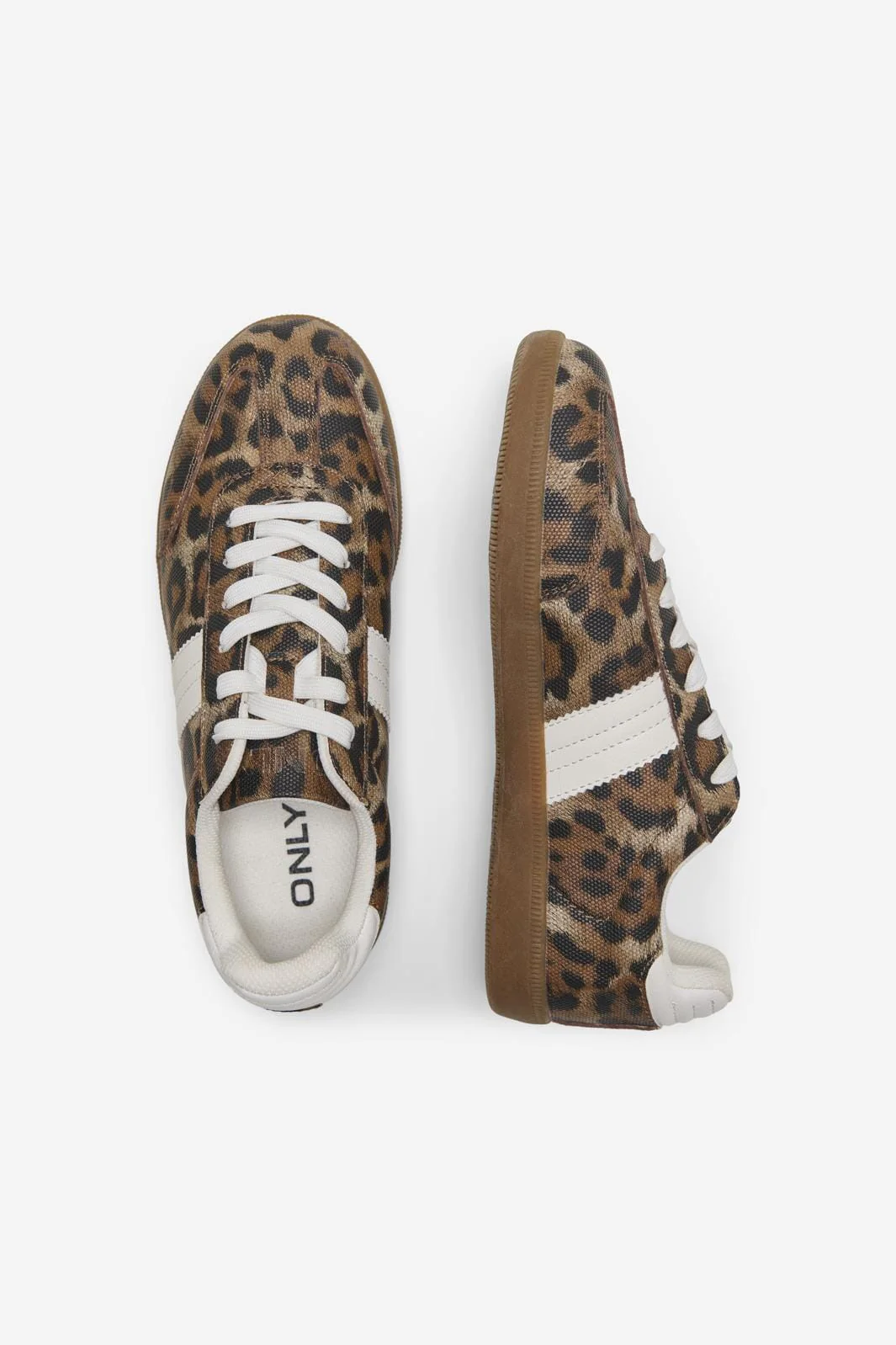 Only - Onlamber Pu Sneaker - 4750041 Sand Leo - Image 2