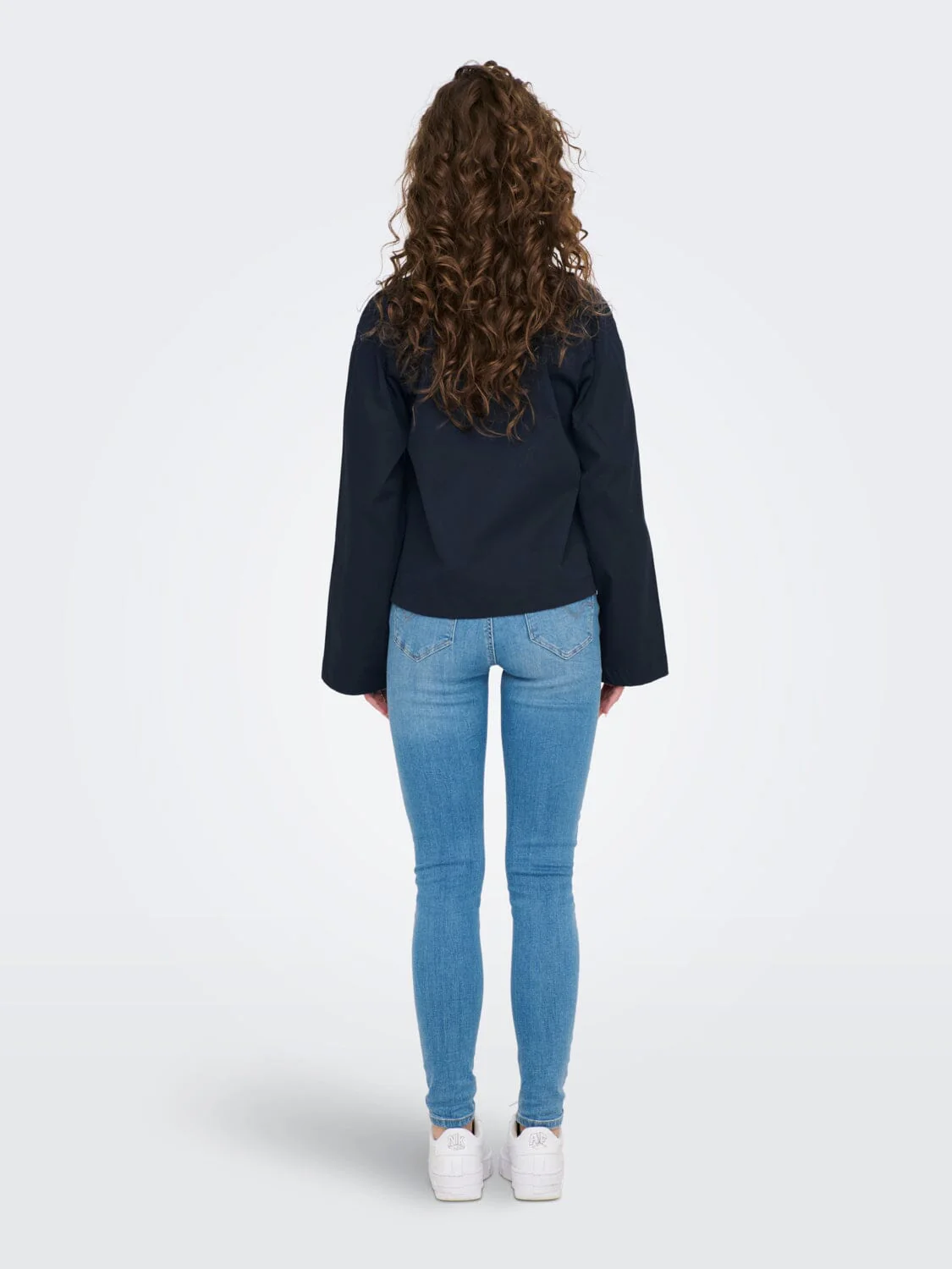 Only - Onlapril Short Trenchcoat - 4166132 Night Sky - Image 3