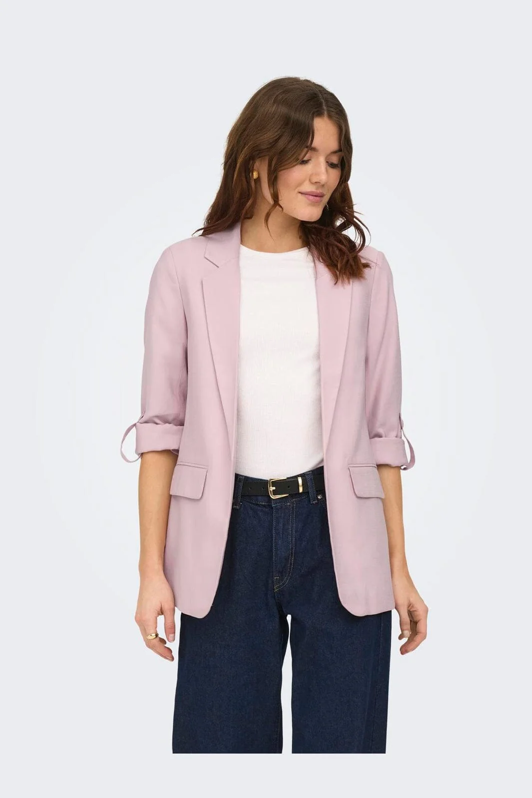 Only - Onlaris Life 3/4 Loose Blazer Cc - 4978904 Burnished Lilac - Image 2
