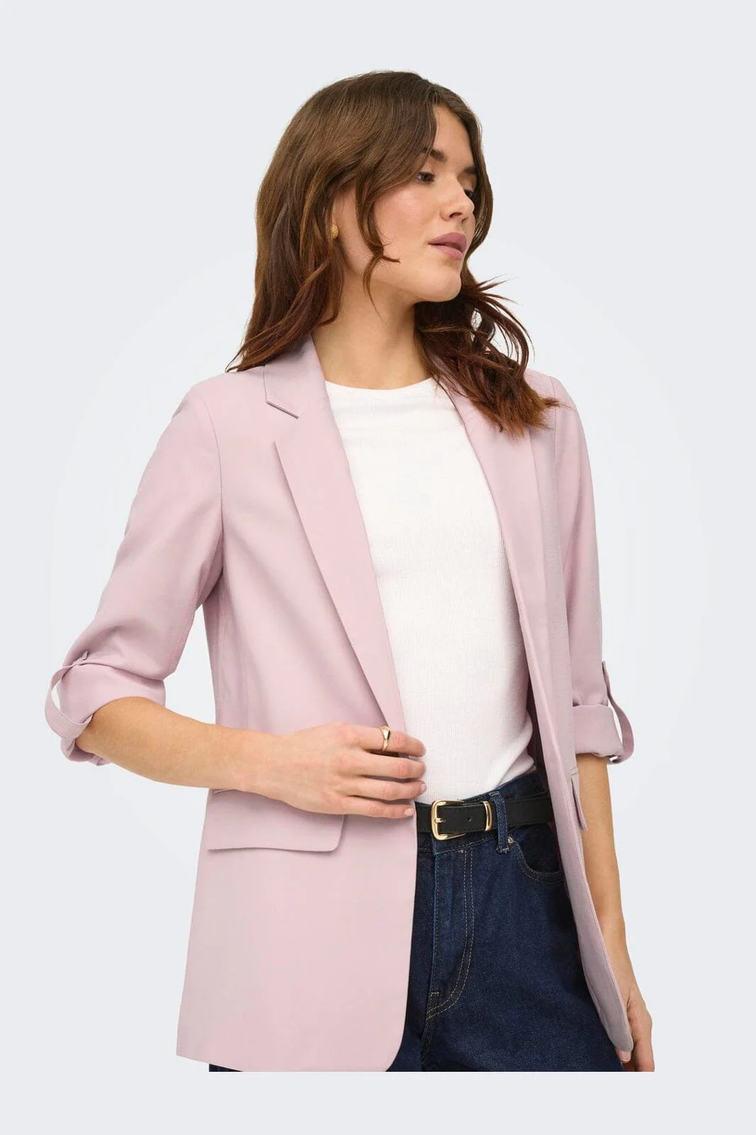 Only - Onlaris Life 3/4 Loose Blazer Cc - 4978904 Burnished Lilac - Image 7
