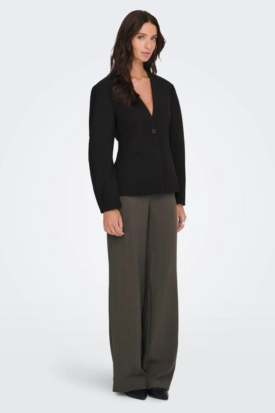 Only - Onlcasey /Ls Balloon Sl Blazer Cc Tlr - 4983102 Black - Image 2