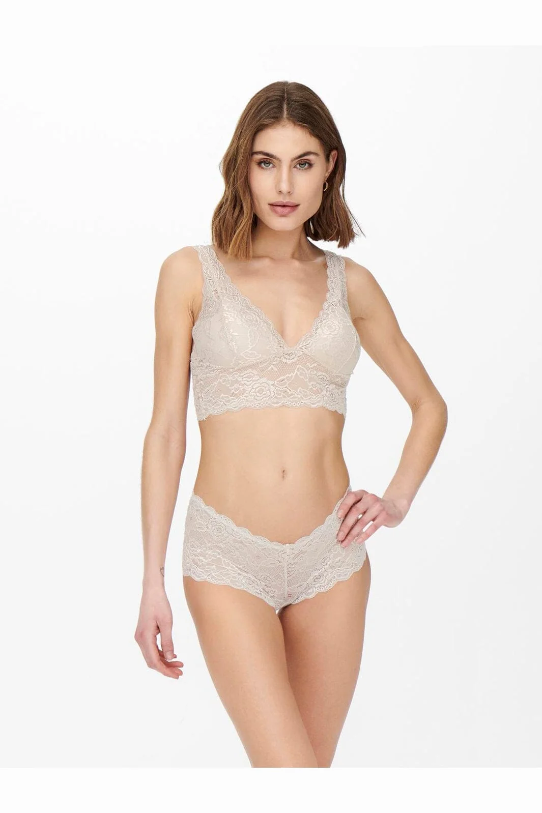 Only - Onlchloe Lace Bra Acc - 3885528 Peach Taffy - Image 3