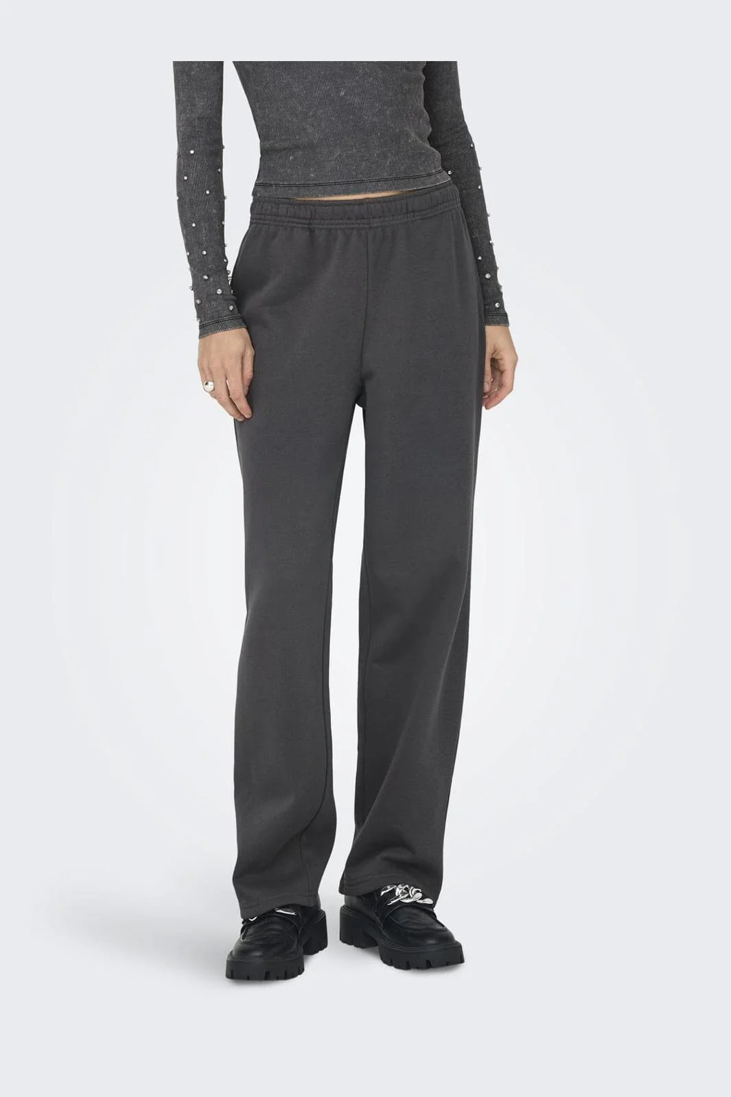 Only - Onldaze Straight Pant Cc Swt - 4577024 Magnet - Image 3
