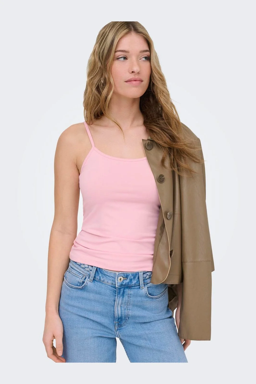 Only - Onlea S/L New Singlet - 5023458 Romance Rose - Image 6