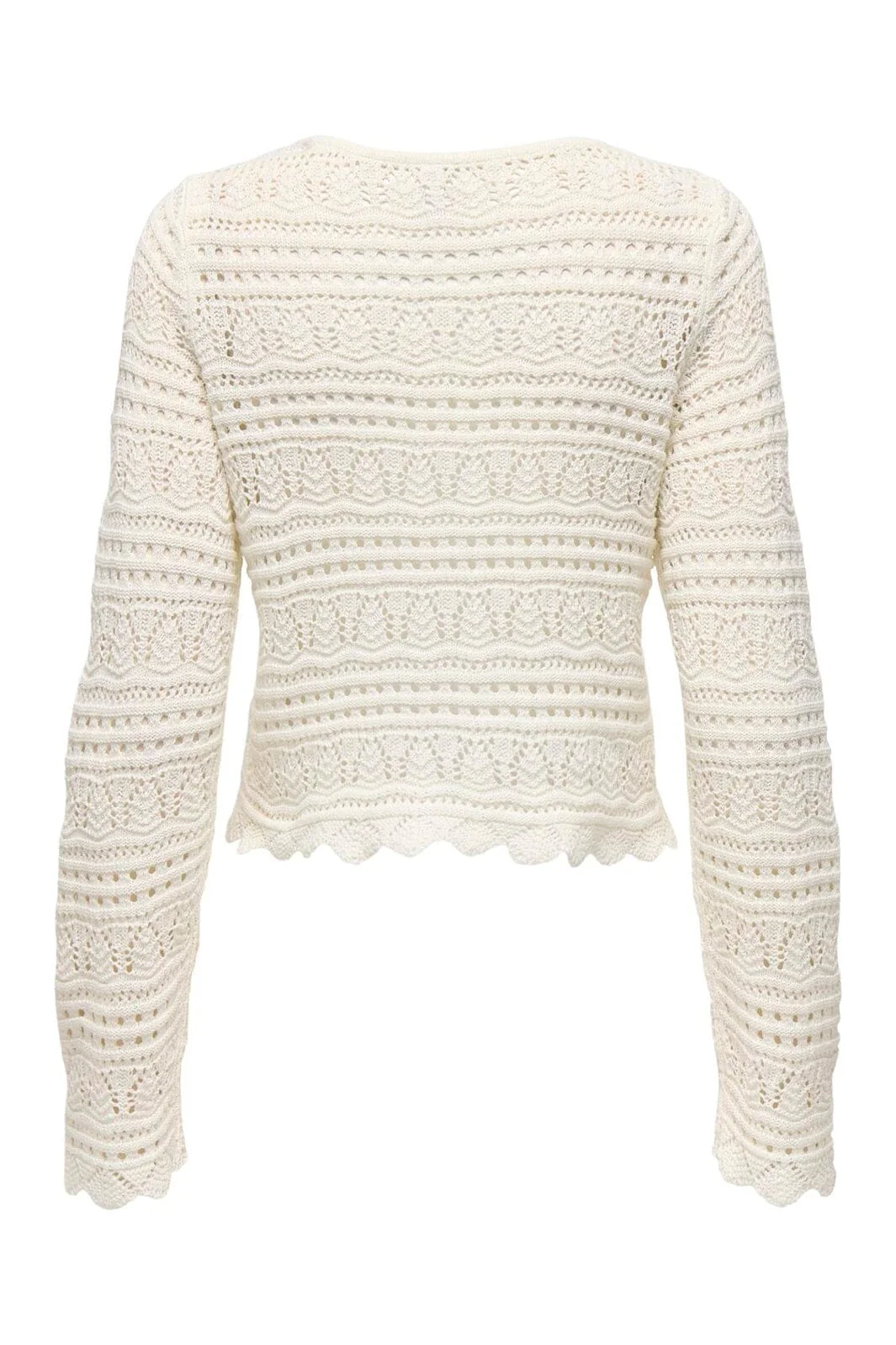 Only - Onlelke Life Ls Pullover Knt - 4901575 Birch - Image 7