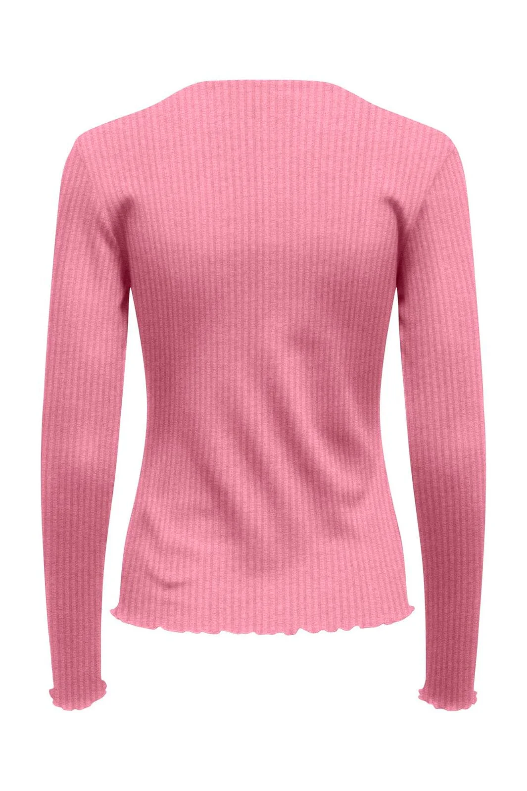 Only - Onlemma L/S Rib Basic Top - 4963371 Wild Rose - Image 2