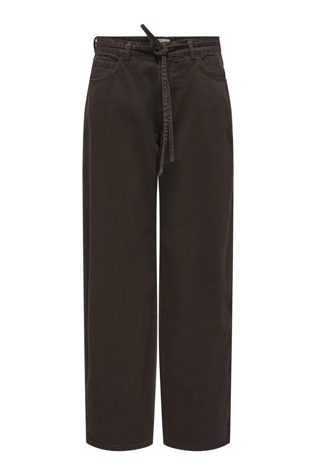 Only - Onlgianna Straight Brown Dot - 4975471 Dark Brown Denim - Image 2