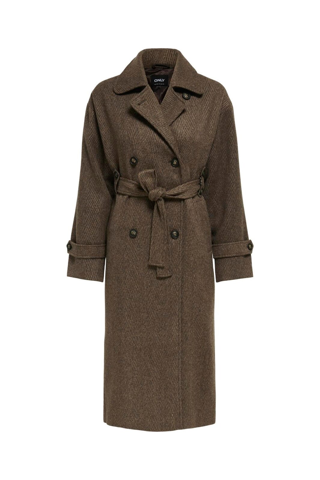 Only - Onlgina Life Coat - 4817765 Seal Brown - Image 2