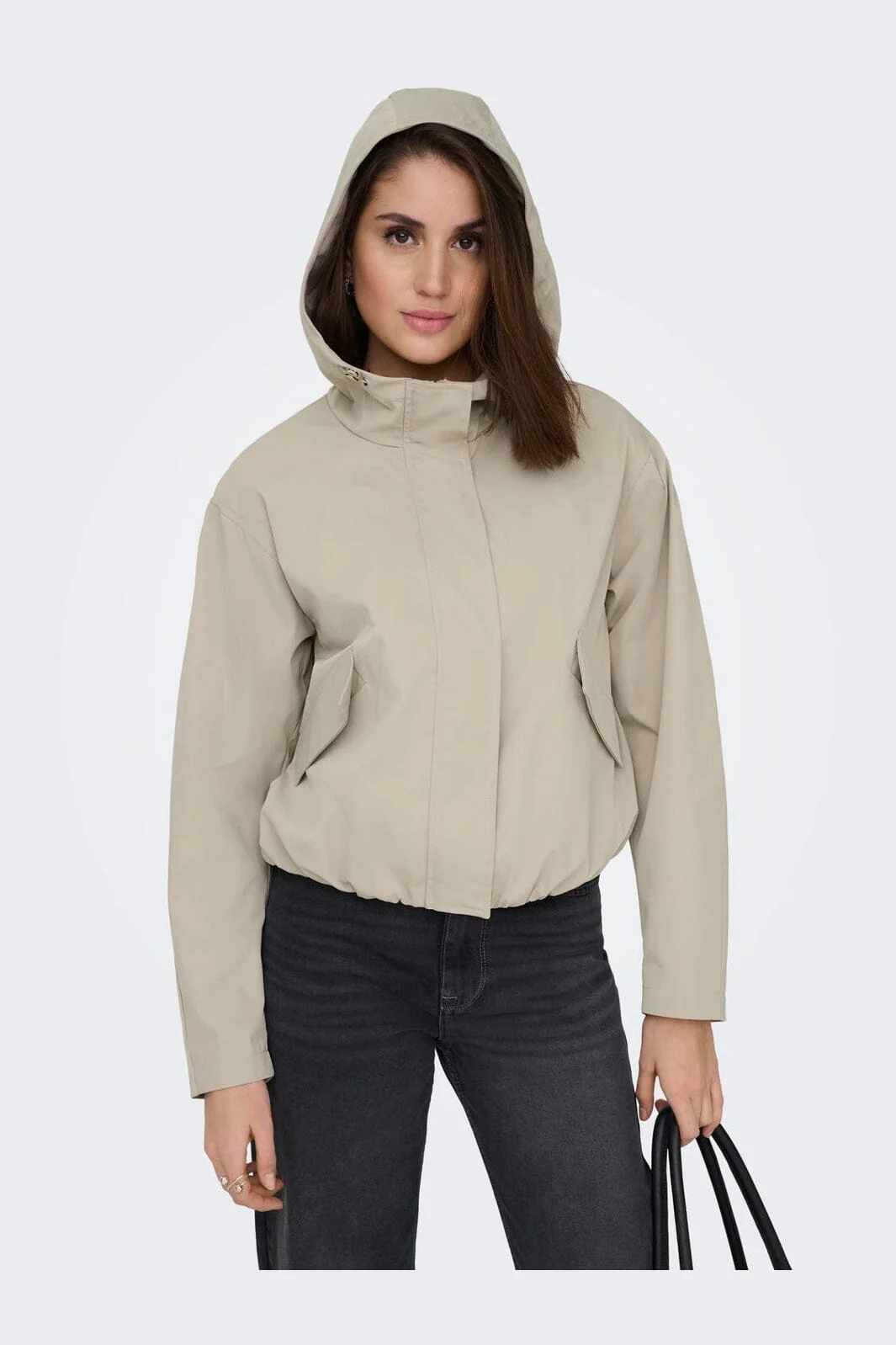 Only - Onlgisell Life Short Hood Jacket Cc - 4892254 String - Image 6