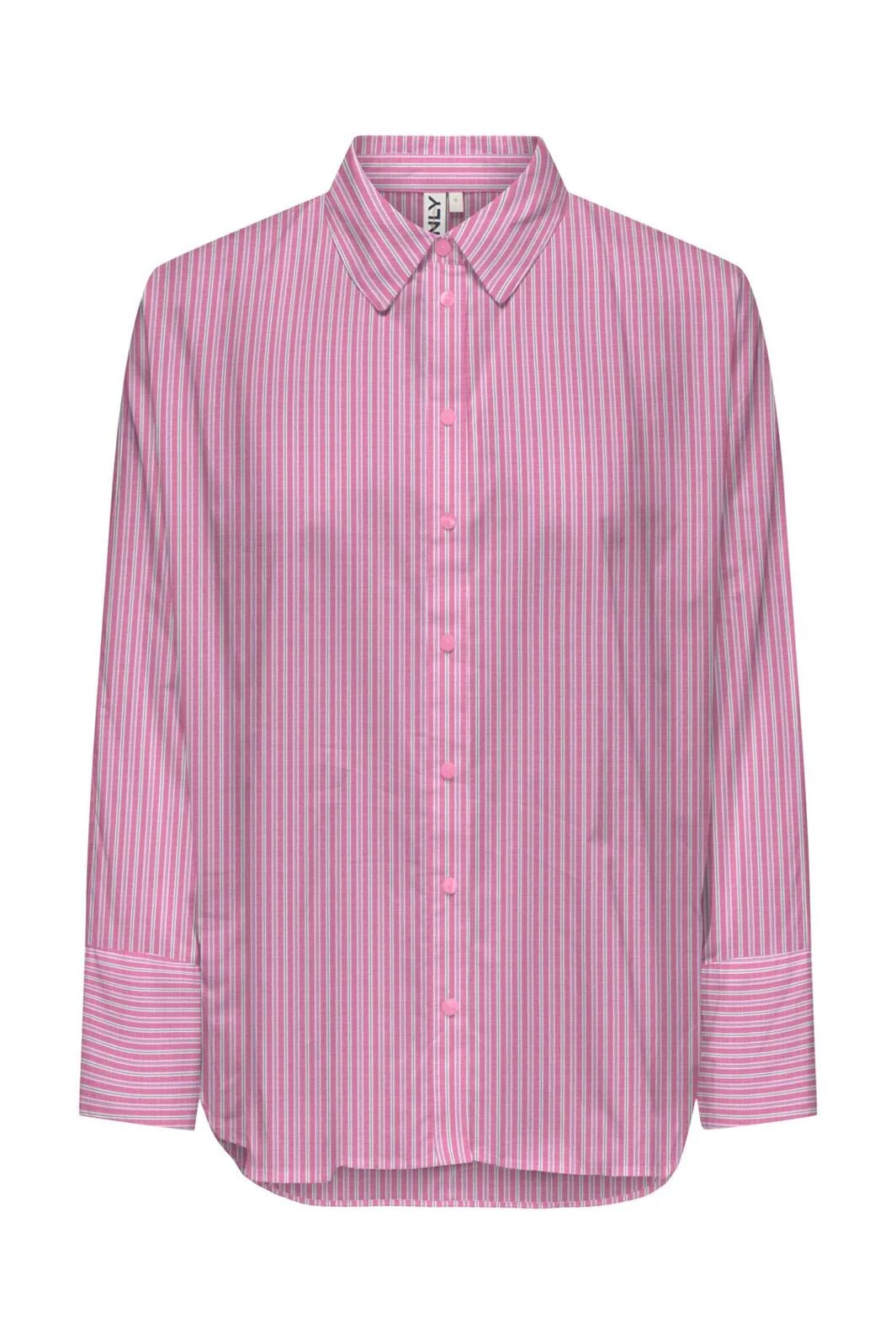Only - Onlgrace Bersa Ls Shirt - 4983434 Wild Orchid White
