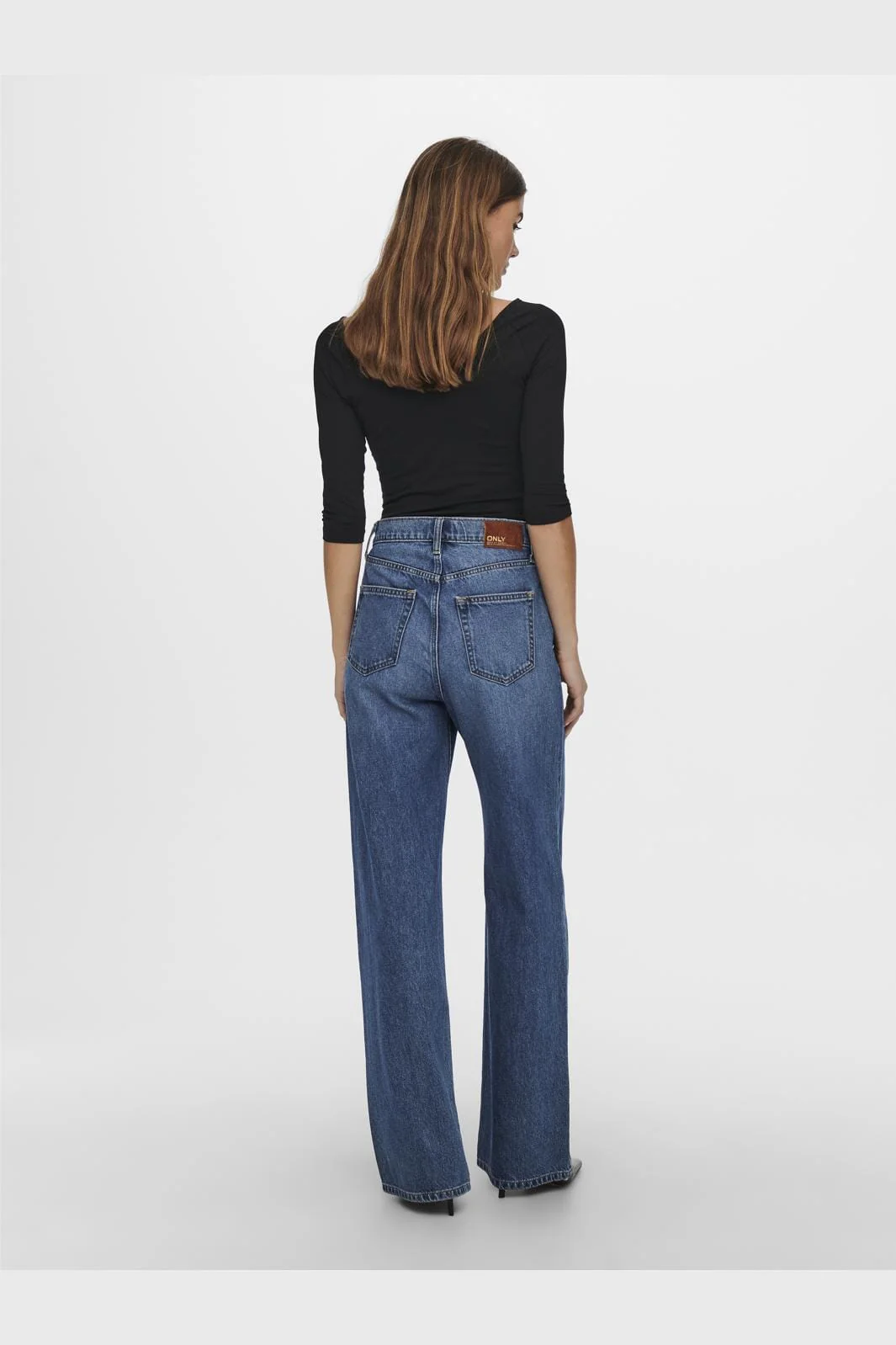 Only - Onlhope Wide Add465 - 3550421 Medium Blue Denim - Image 3