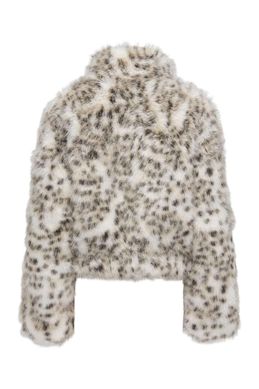 Only - Onljanis Life Faux Fur Leo Jacket Cc - 4775647 Birch - Image 2