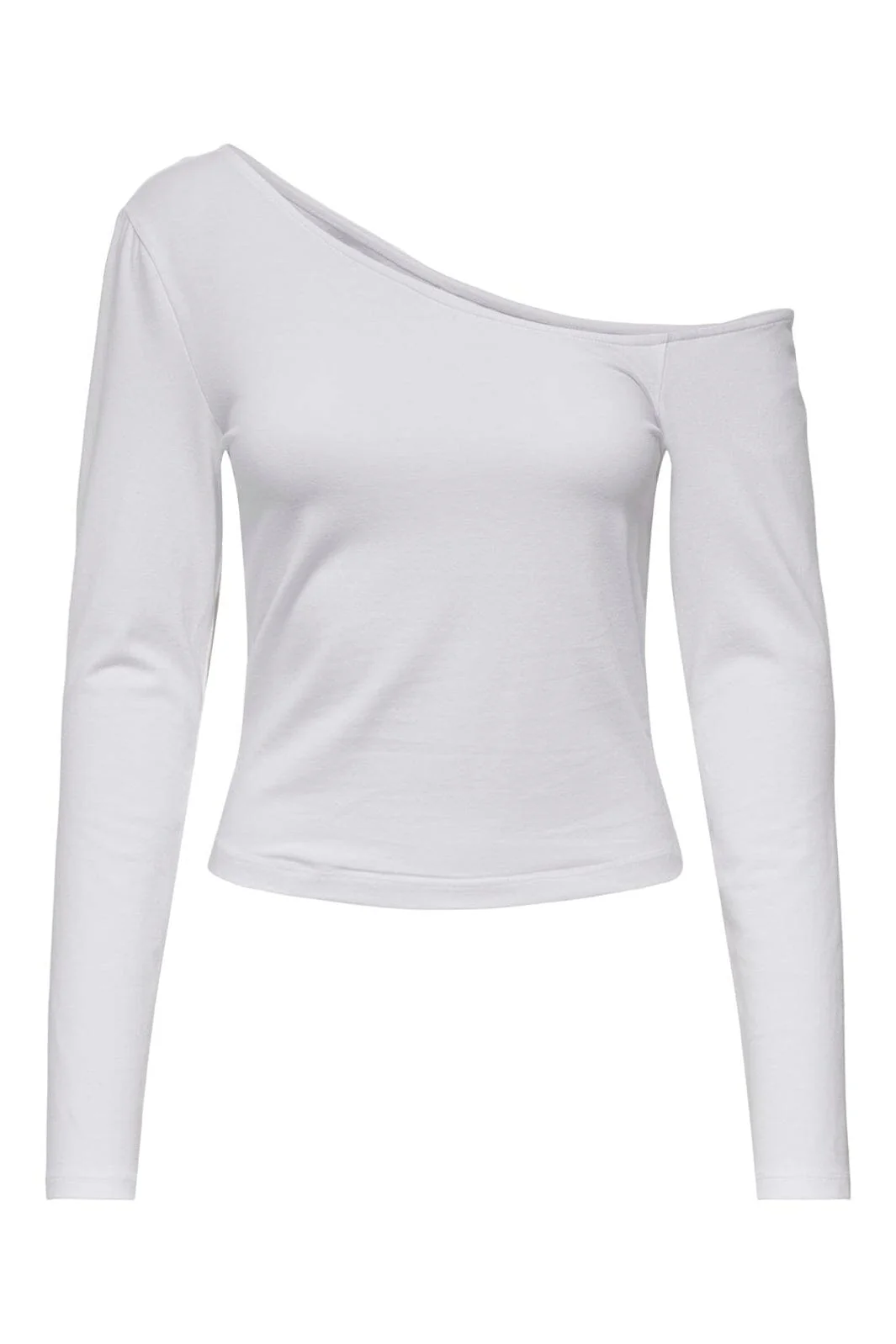 Only - Onllive Love Life L/S Oneshoulder Topjrs - 4710676 White