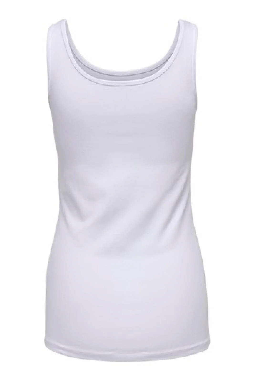 Only - Onllive Love S/L Tank Top - 1912221 White - Image 4