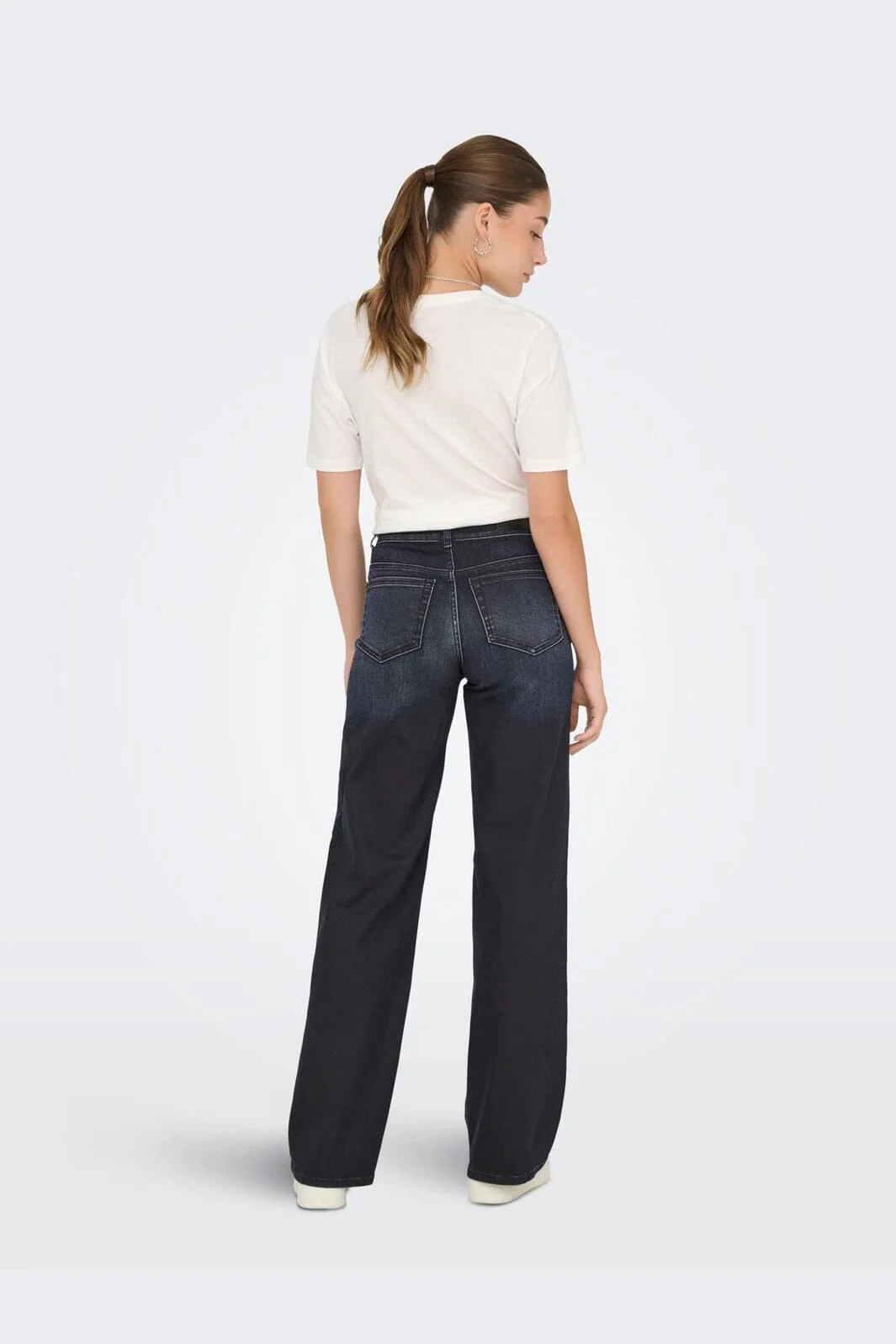 Only - Onlmadison Blush Wd Coat Rea6Noos - 4811151 Dark Blue Denim Coated - Image 4