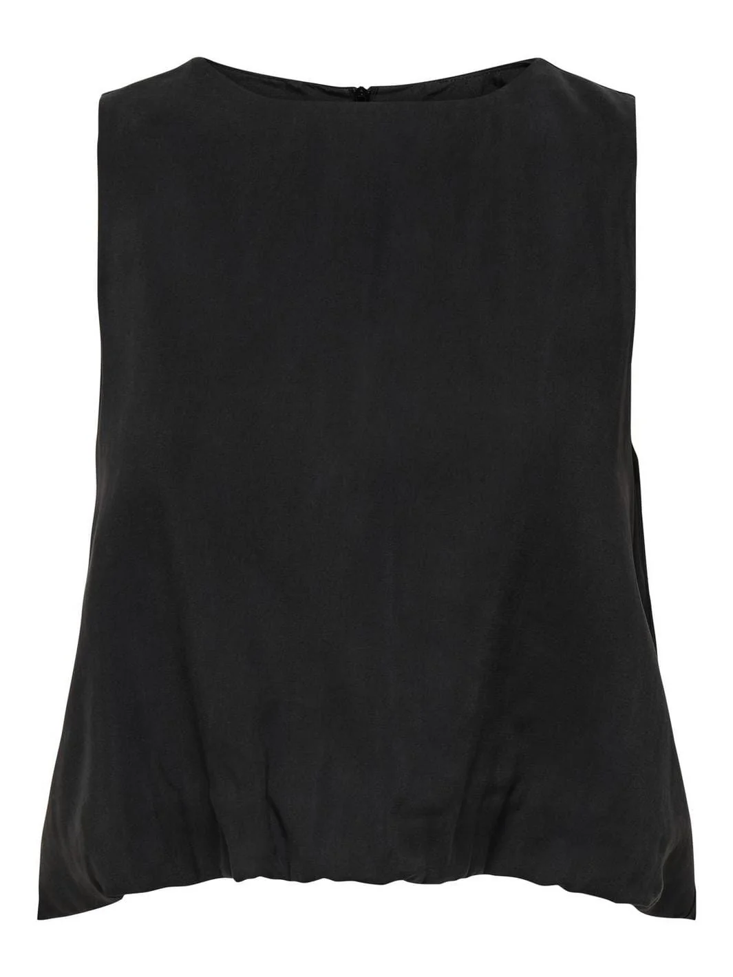 Only - Onlnica Life S/L Modal Bubble Top - 4759987 Black