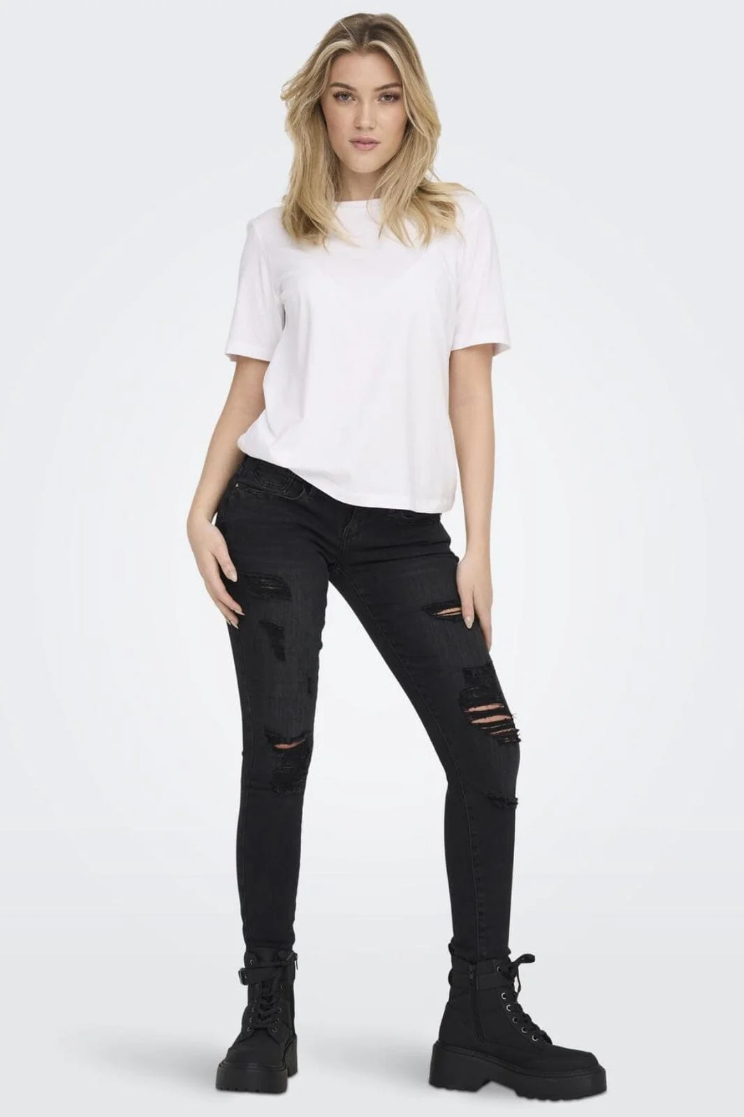 Only - Onlonly S/S Tee - 4003451 White - Image 5