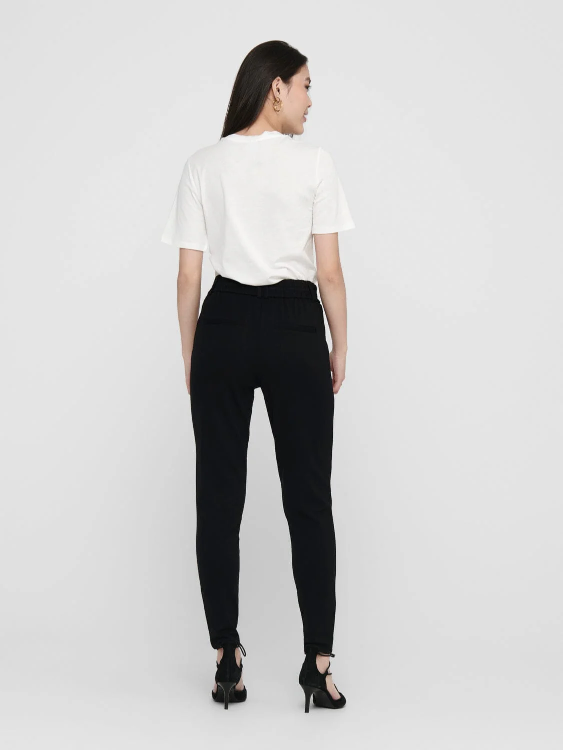 Only - Onlpoptrash Life Easy Col Pant - 2227452 Black - Image 3