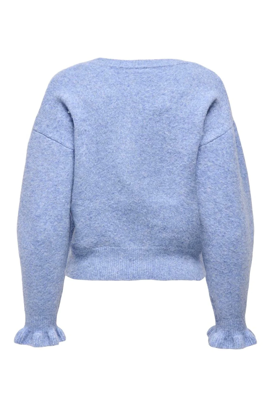 Only - Onlrima Life Ls Button Cardigan Knt - 4954761 Ultramarine Melange/Pearl Button - Image 2