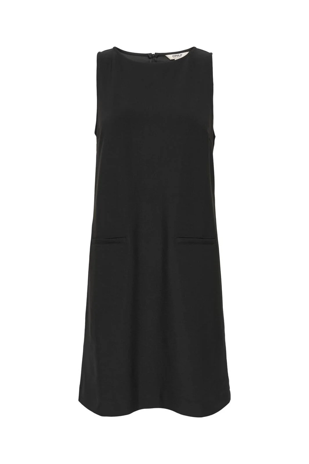 Only - Onlsaria Life S/L Dress Tlr Ox - 4975020 Black