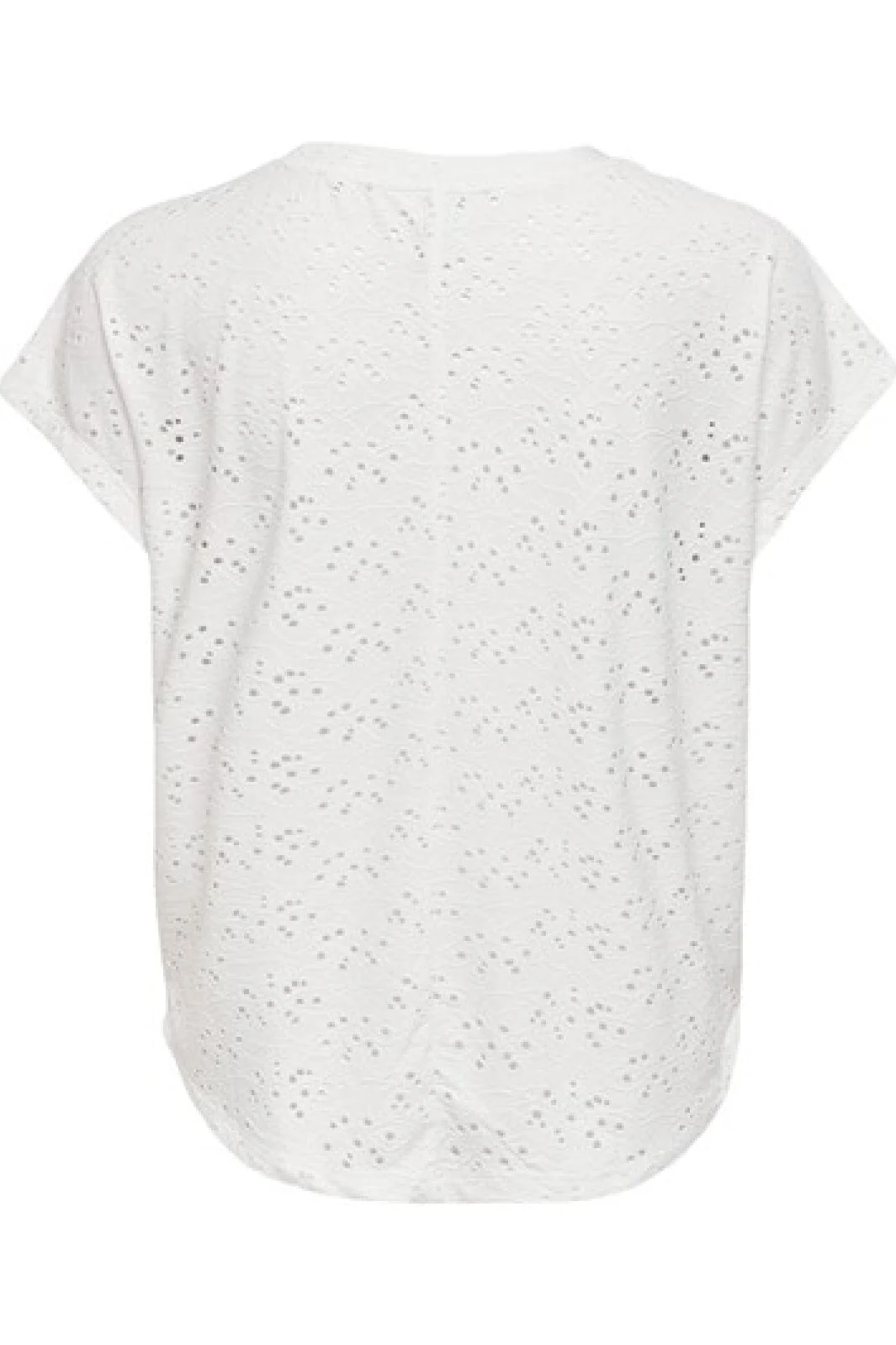 Only - Onlsmilla S/S Top - 3623088 Cloud Dancer - Image 5