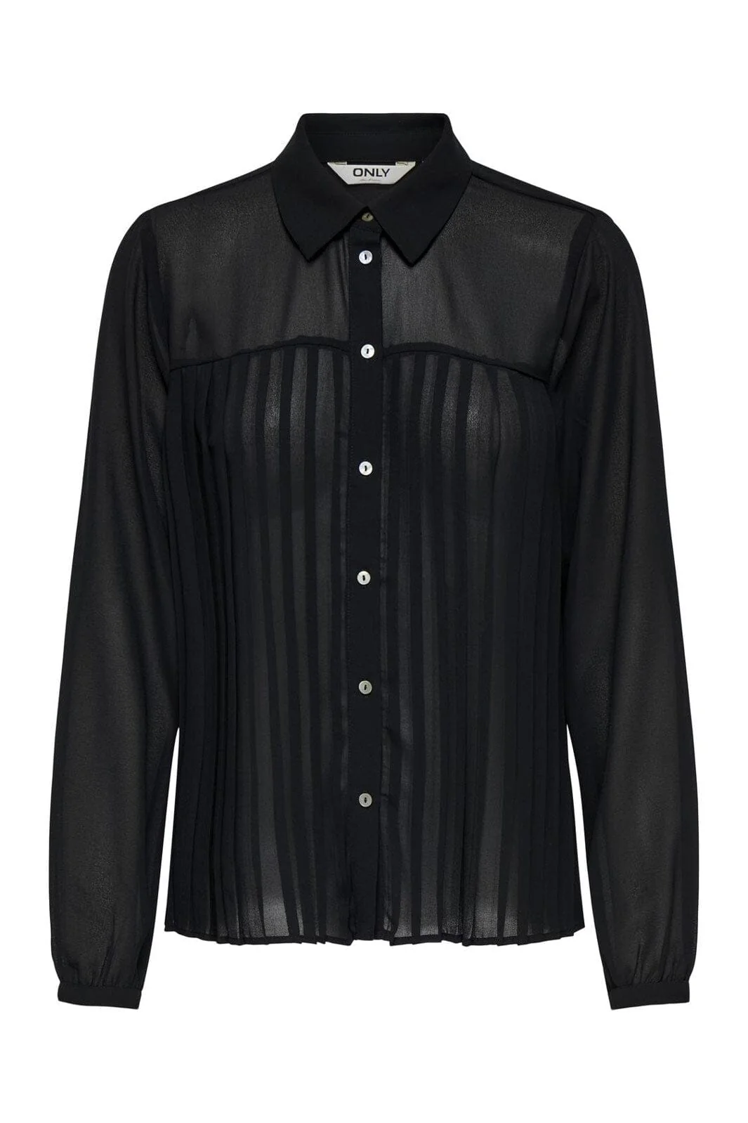 Only - Onlstar Life L/S Sage Shirt - 4883798 Black