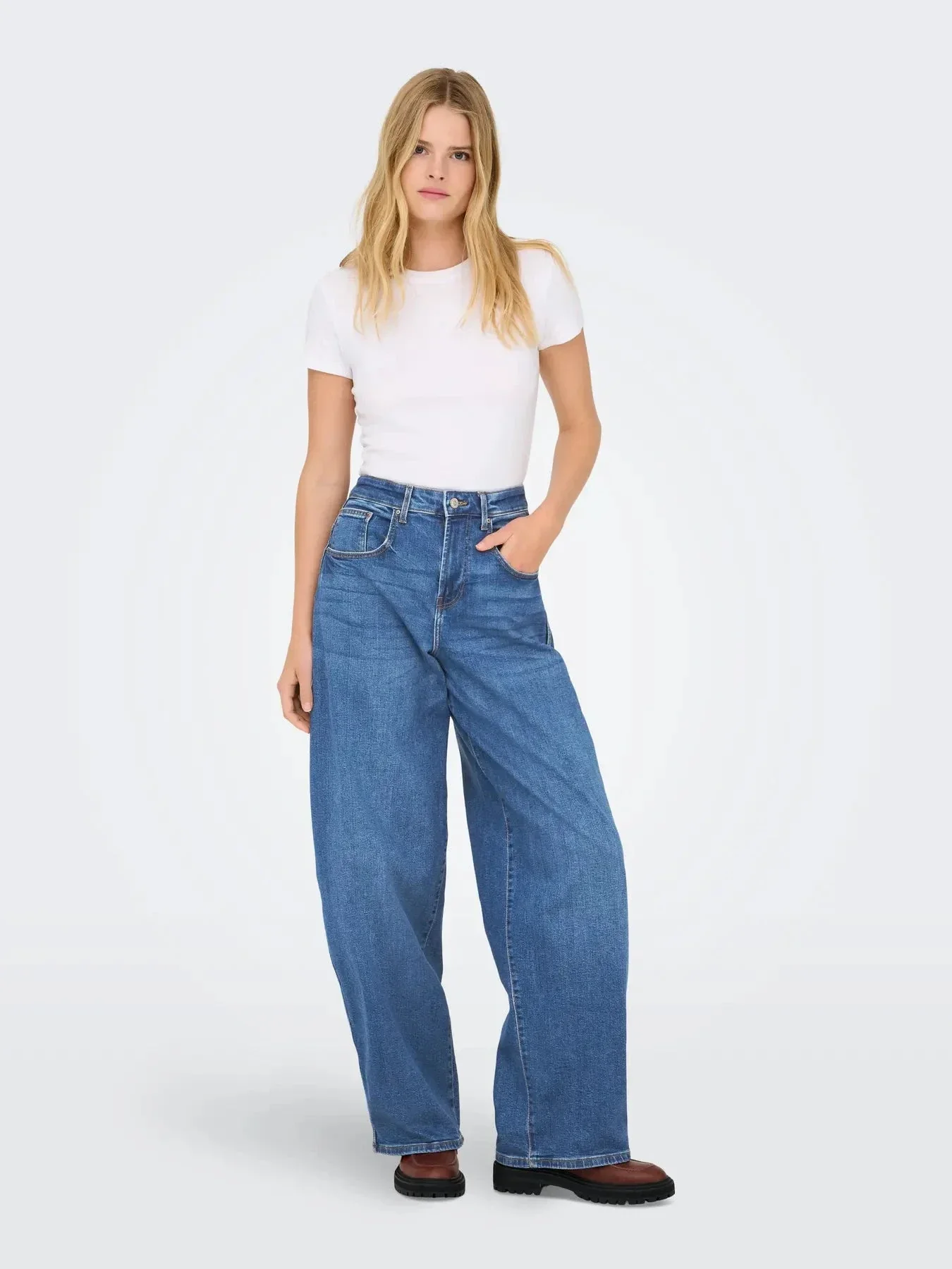 Only - Onltamy Barrel Epp - 4968777 Medium Blue Denim - Image 4