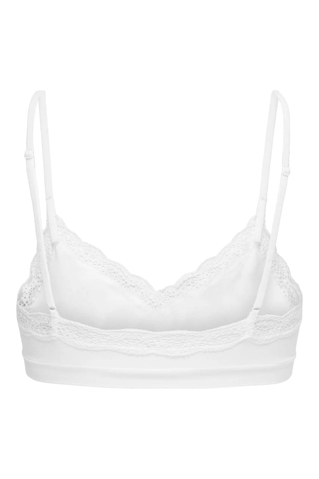 Only - Onlvicky Lace Scoop Neck Bralette Acc - 4928270 Bright White - Image 2