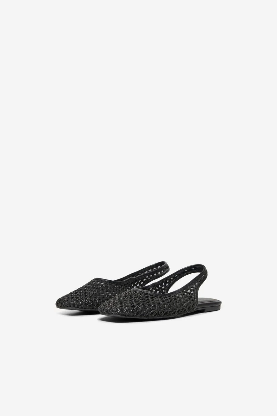 Only Shoes - Onlakira-7 Woven Slingback Ballerina - 4958761 Black - Image 5