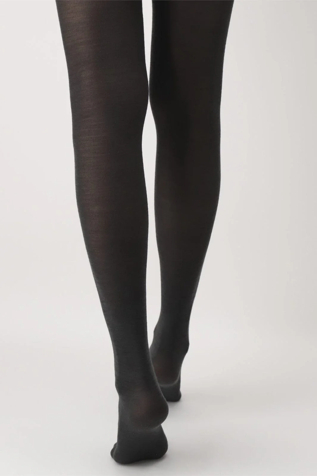 Oroblu - Nives Fine Wool Tights - Grey 8 - Image 2