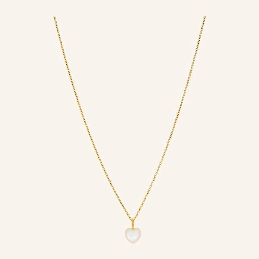 Pernille Corydon - Ocean Heart Necklace n-387-gp - - Image 2