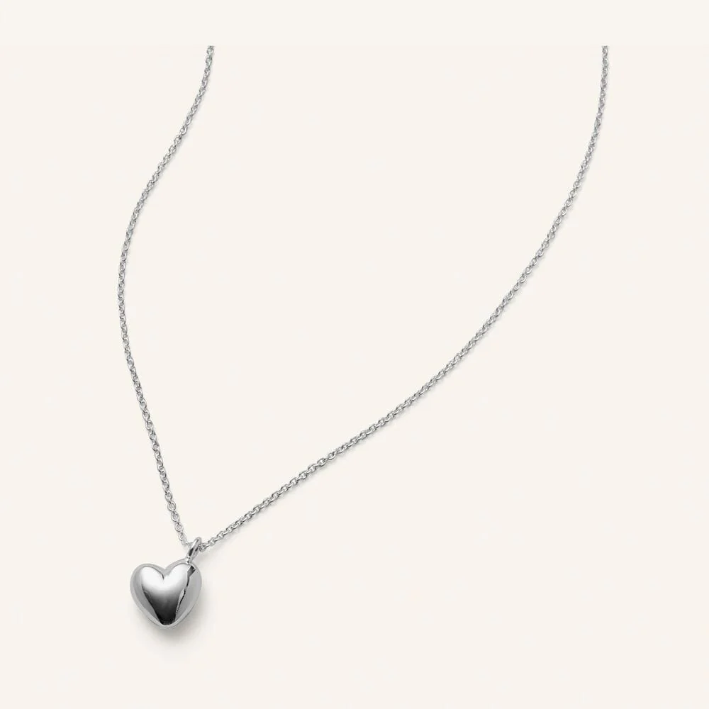 Pernille Corydon - Sweetheart Necklace n-757-s - Silver - Image 2