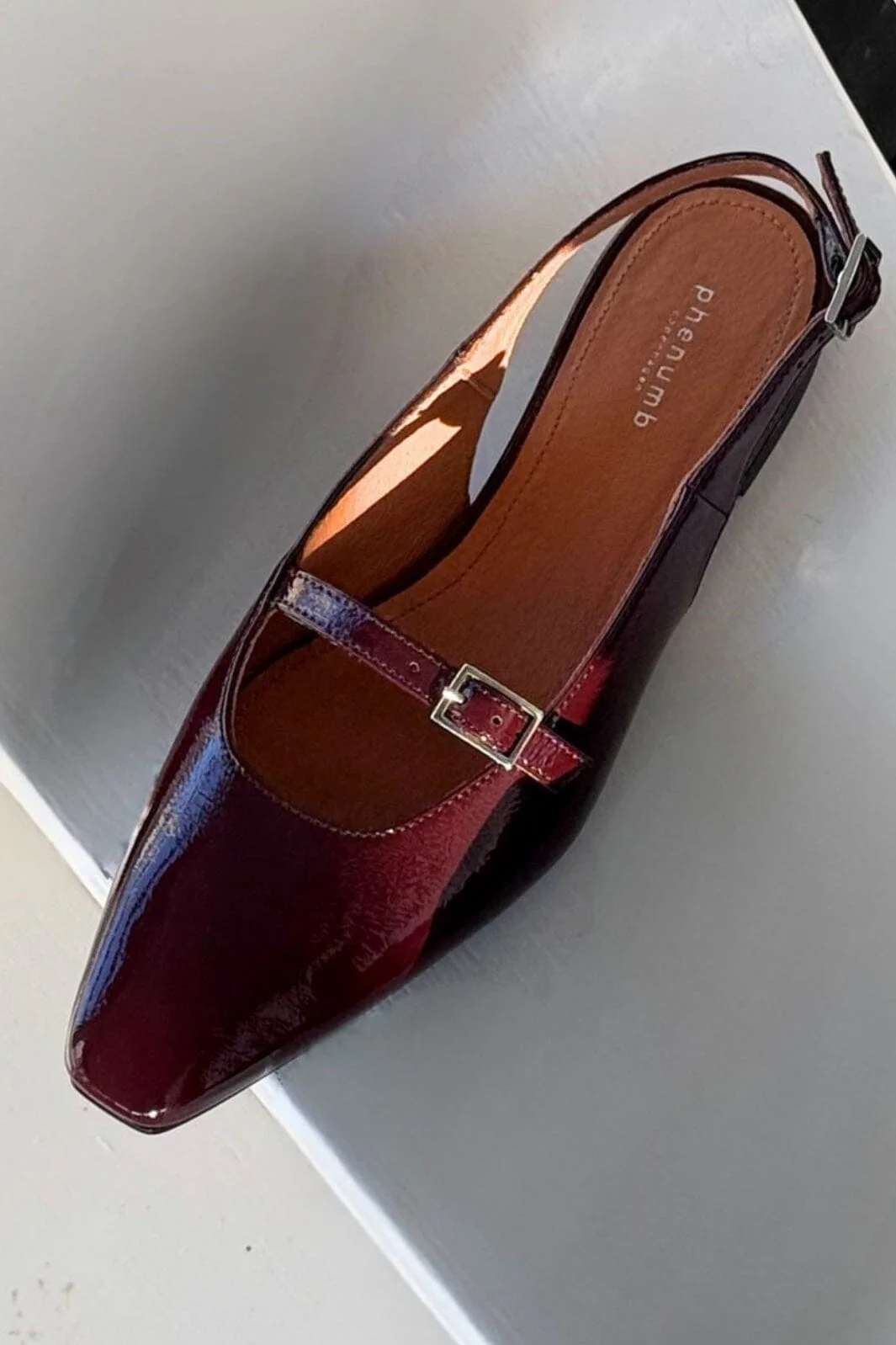 Phenumb Copenhagen - Effect P Leather Patent PB-2903 - Bordo - Image 4