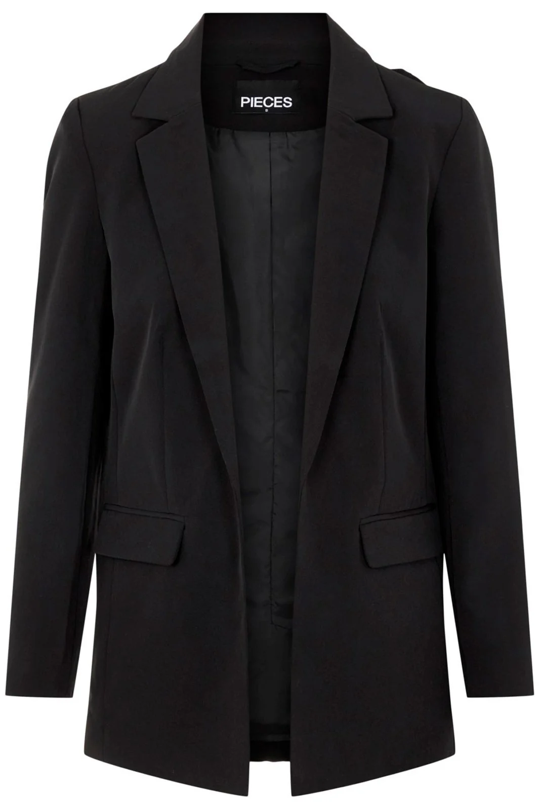 Pieces - PcBozzy LS Loose Blazer - Black
