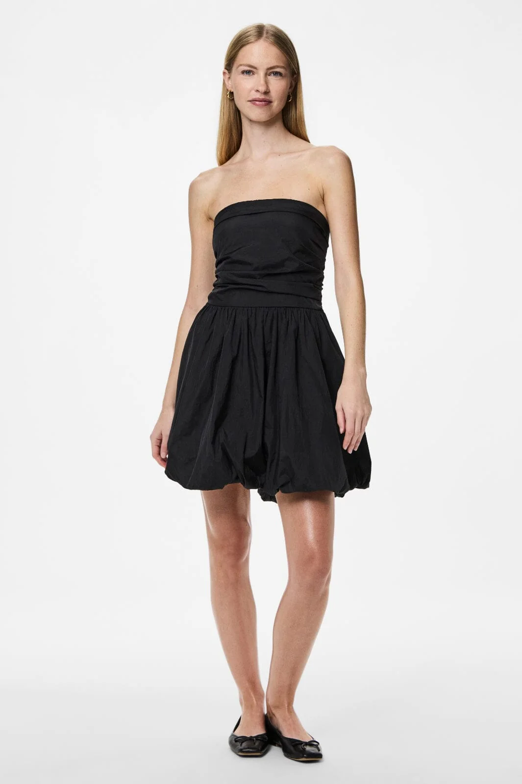 Pieces - Pcdanni Mini Balloon Dress Kca - 4786960 Black - Image 4