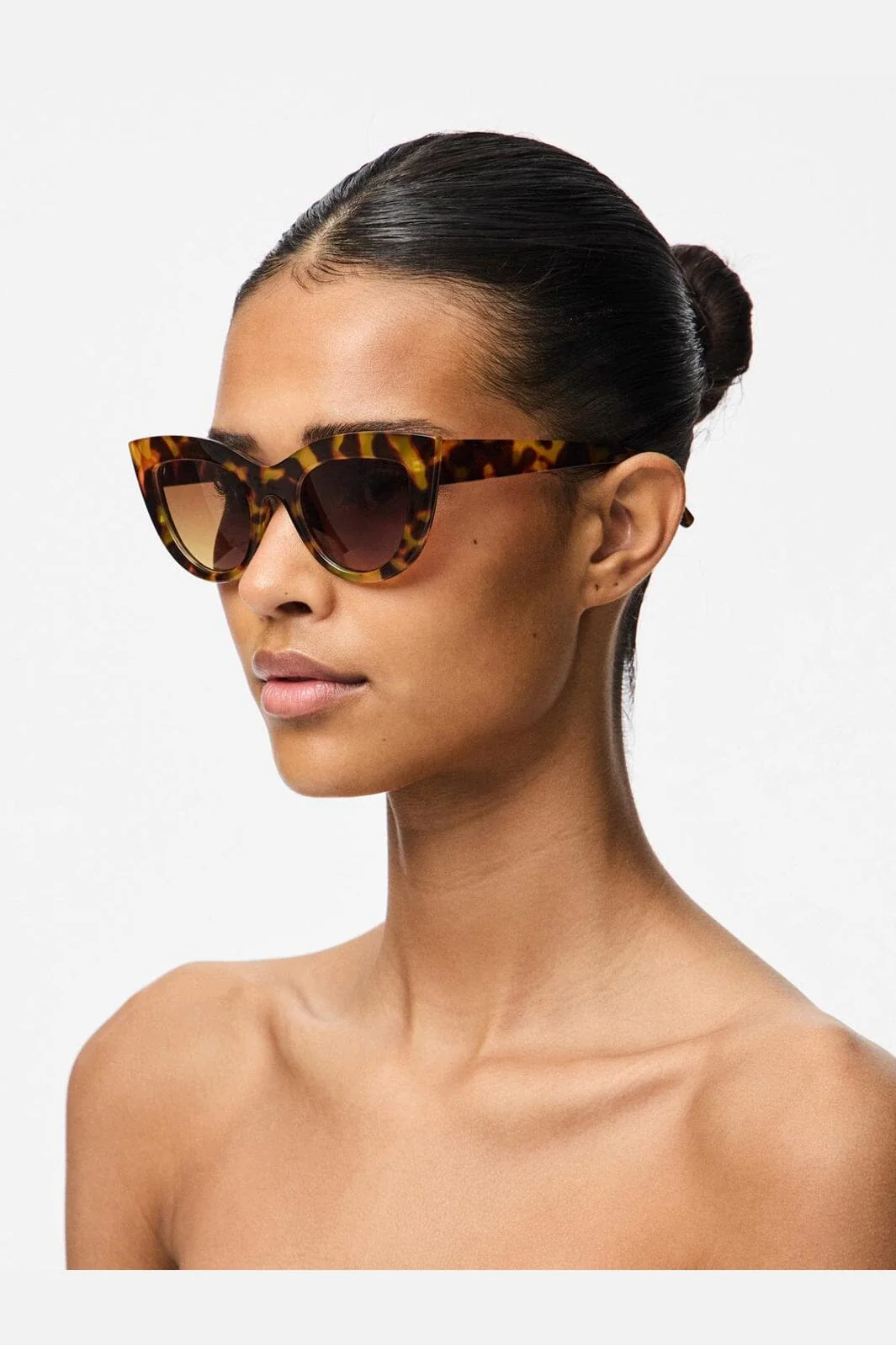 Pieces - Pcdonai Sunglasses - 4660244 Black Turtle - Image 4