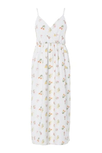 Pieces - Pcemma Strap Ankle Dress - 4904225 Bright White Flower
