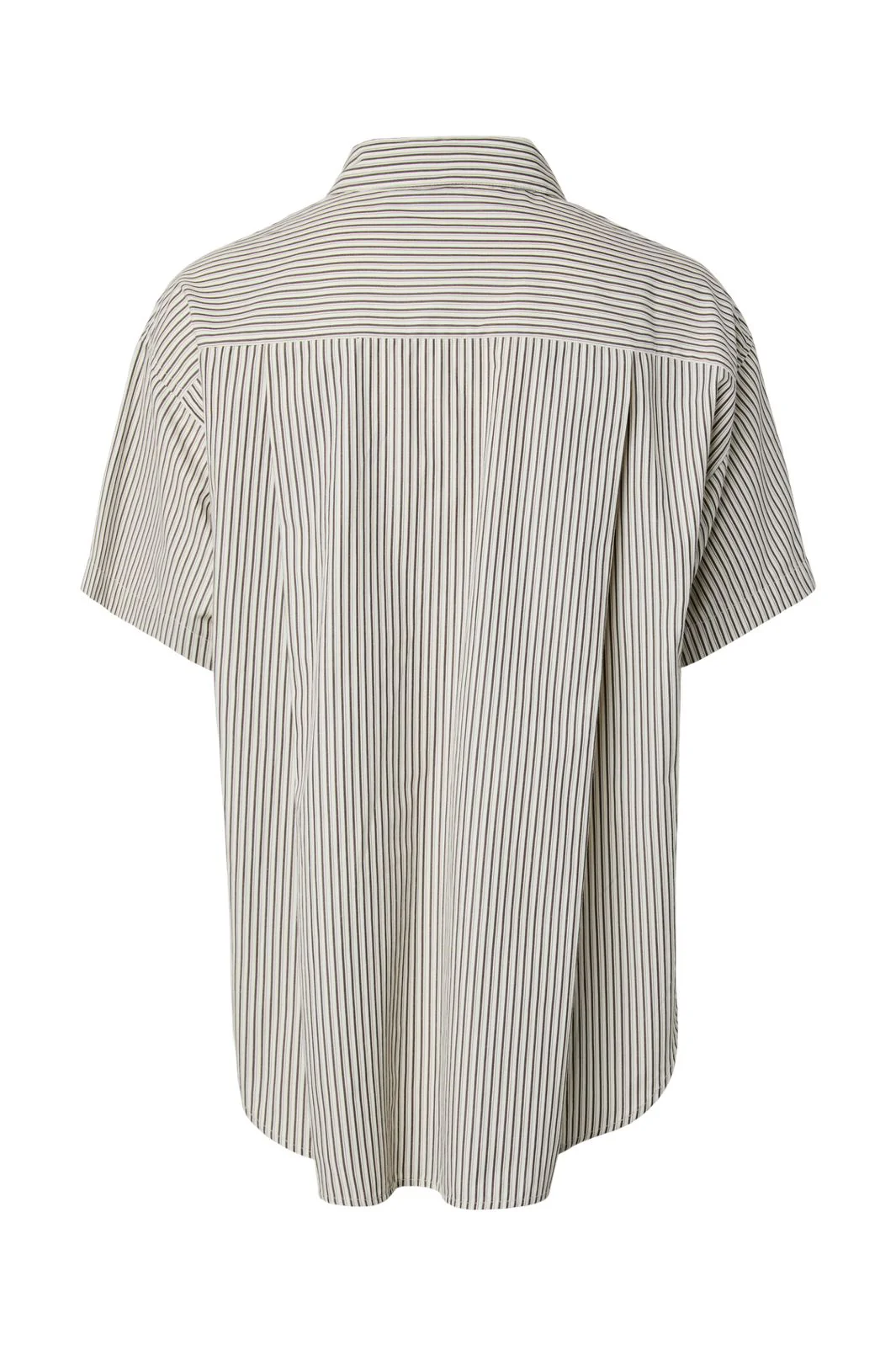 Pieces - Pcemmy Ss Loose Shirt - 5129212 Birch Delicioso - Image 2