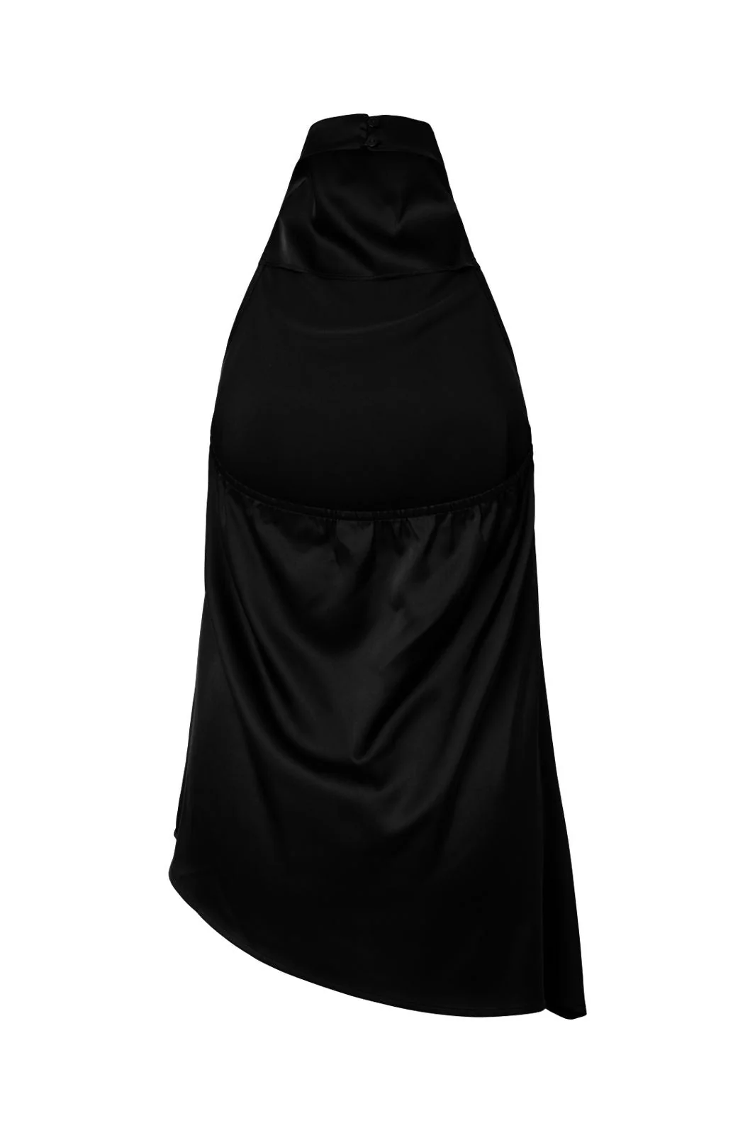 Pieces - Pcfesta Halterneck Satintop - 5127987 Black - Image 2