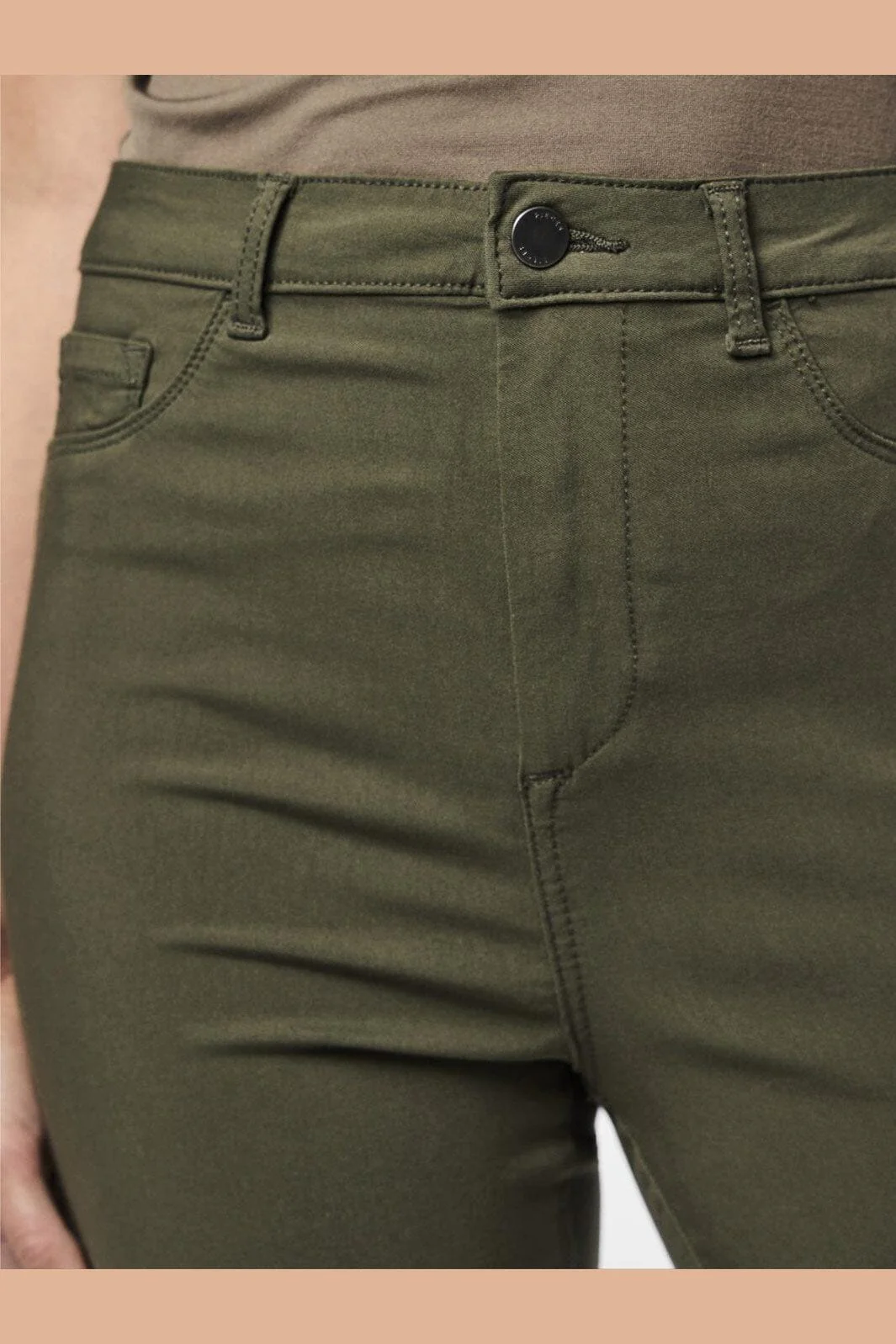 Pieces - Pchighskin Wear Jeggings - 4530982 Forest Night - Image 7