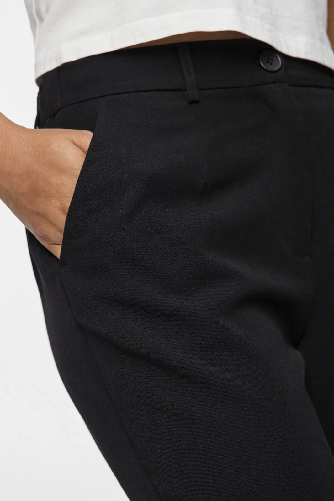 Pieces - Pckamil Ankle Pant - 4673920 Black - Image 3