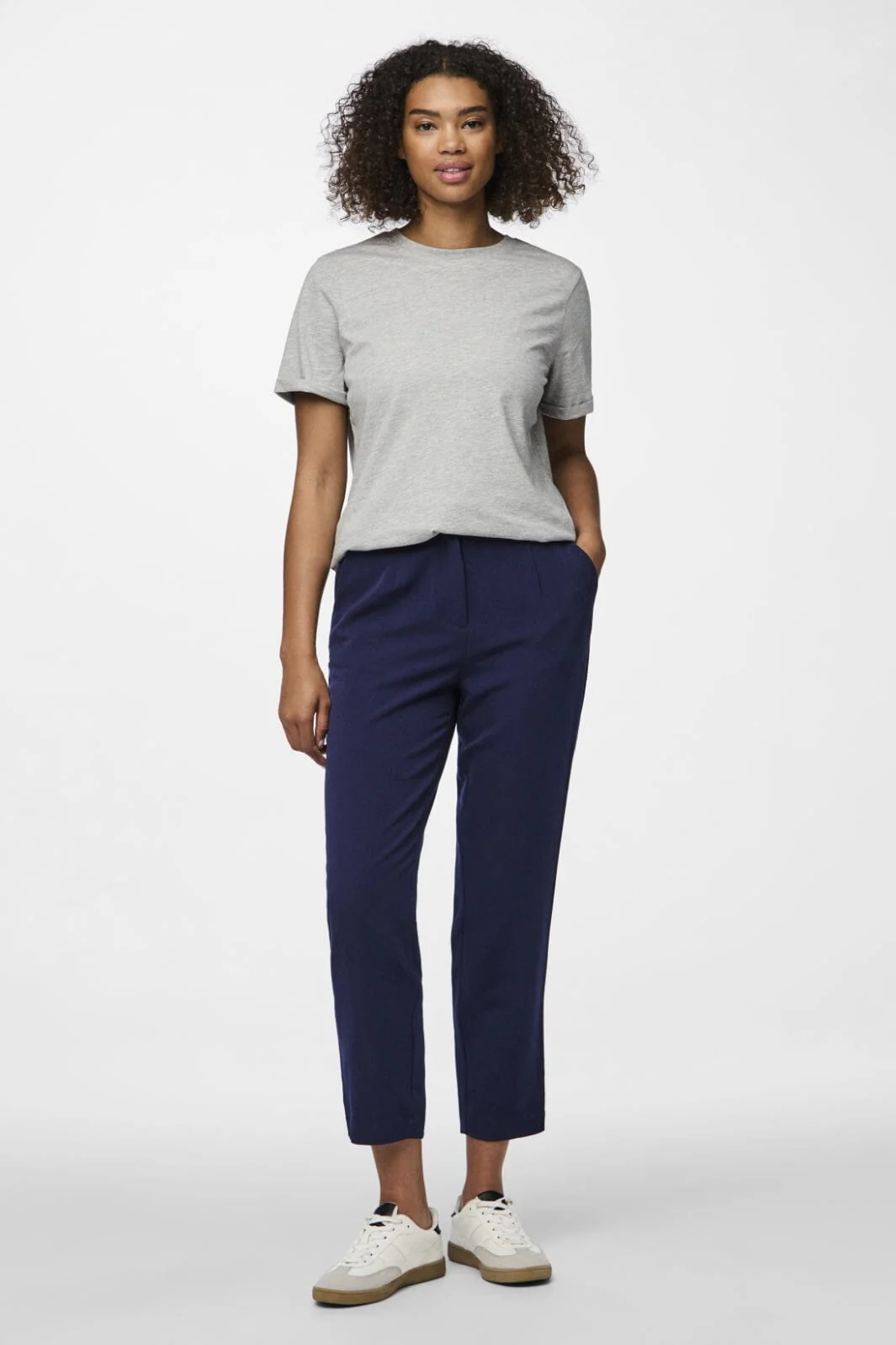 Pieces - Pckamil Ankle Pant - 4673922 Maritime Blue - Image 5