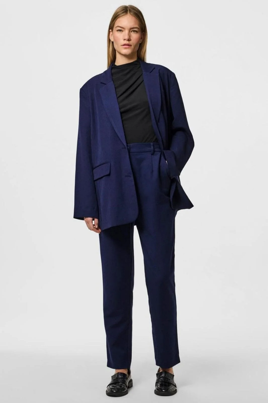 Pieces - Pckamil Ankle Pant - 4673922 Maritime Blue - Image 9