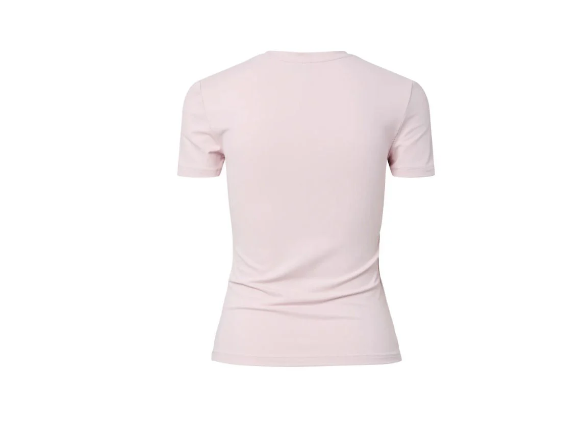 Pieces - Pclula Ss Tee - 4897673 Roseate Spoonbill - Image 2