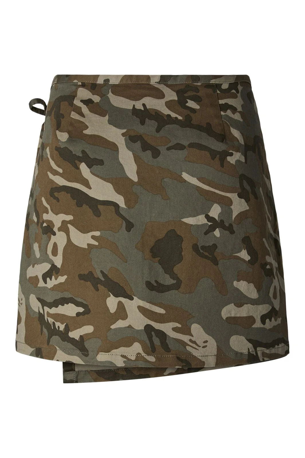Pieces - Pcmimmi Wrap Skirt - 5128130 Mermaid Camouflage - Image 5